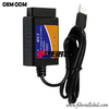 USB-auto ELM327-codelezer en OBD-motorcontrole