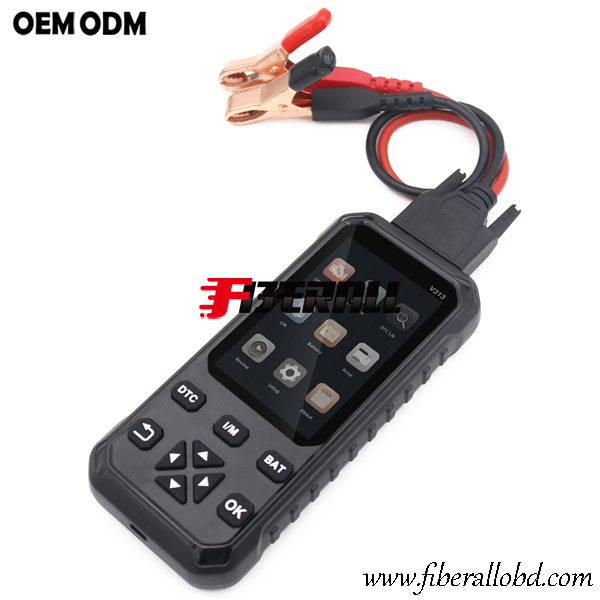 OBD Auto Diagnostic Tool & Batterij Tester Ondersteuning Printer