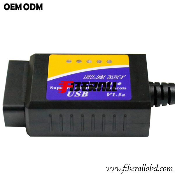 USB-auto ELM327-codelezer en OBD-motorcontrole