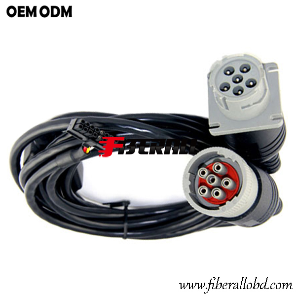 Truck Diagnostic Cable 3.0 Housing naar Cummins 6P