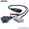 OBD2 Male naar OBD-II Female Splitter Conversion Cable