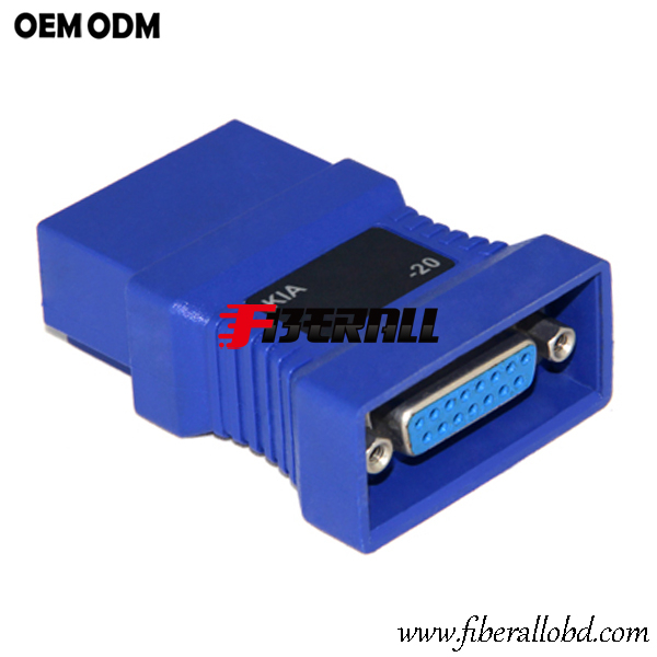 Gegoten Automotive OBD-adapter KIA 20Pin naar DB15