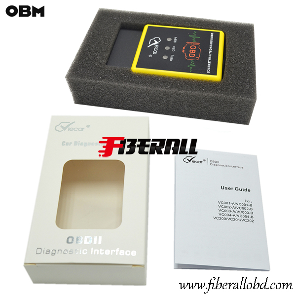 Bluetooth OBD-II-foutcodelezer en autoscan-tool