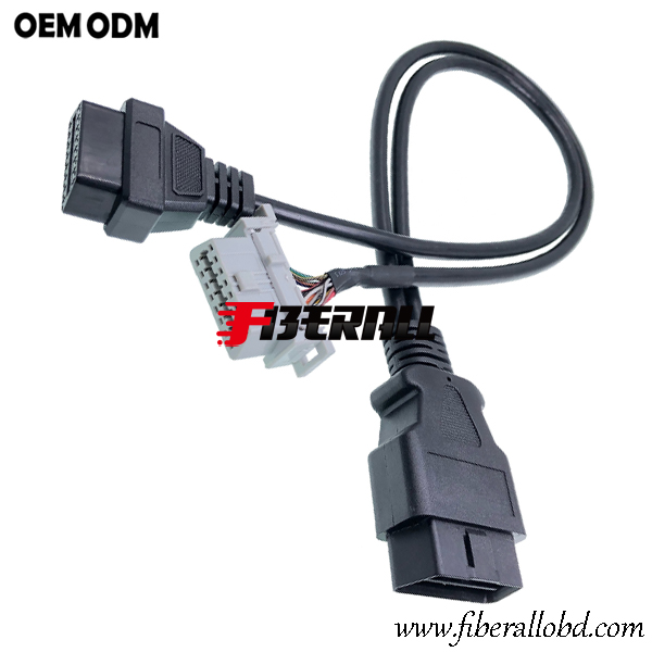 OBD2 Male naar OBD-II Female Splitter Conversion Cable