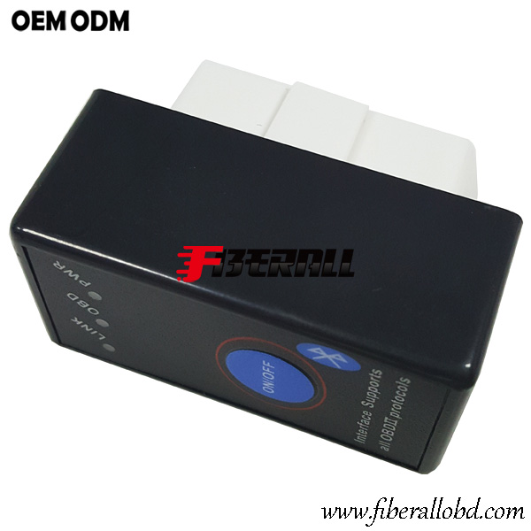 Bluetooth auto OBD diagnostische scanner met aan / uit-knop