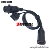 Y Splitter J1939 naar OBD-II Truck Diagnostic Cable