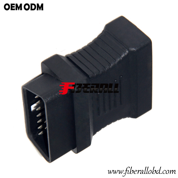 Gemonteerd DB15 naar OBD OBD2 Auto Diagnostic Adapter